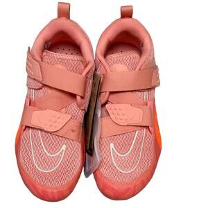Nike Women's Sneakers - Pink and Orange